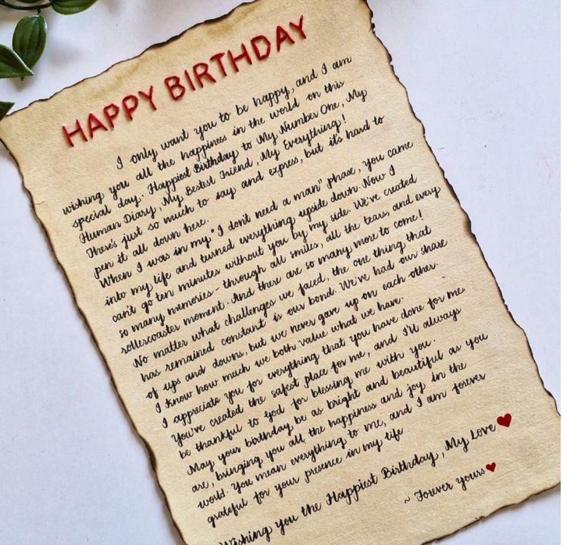 Love Letter